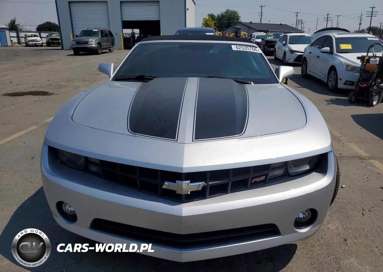 2012 Chevrolet Camaro Lt VIN:2G1FC3D31C9102756 - 5