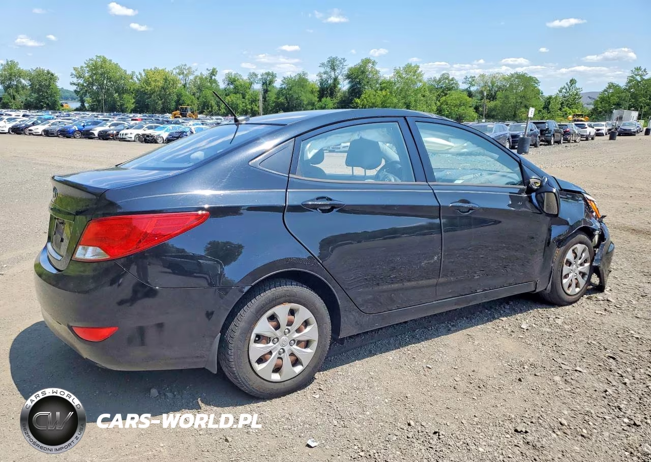 2015 Hyundai Accent Gls VIN:KMHCT4AE4FU871387 - 3