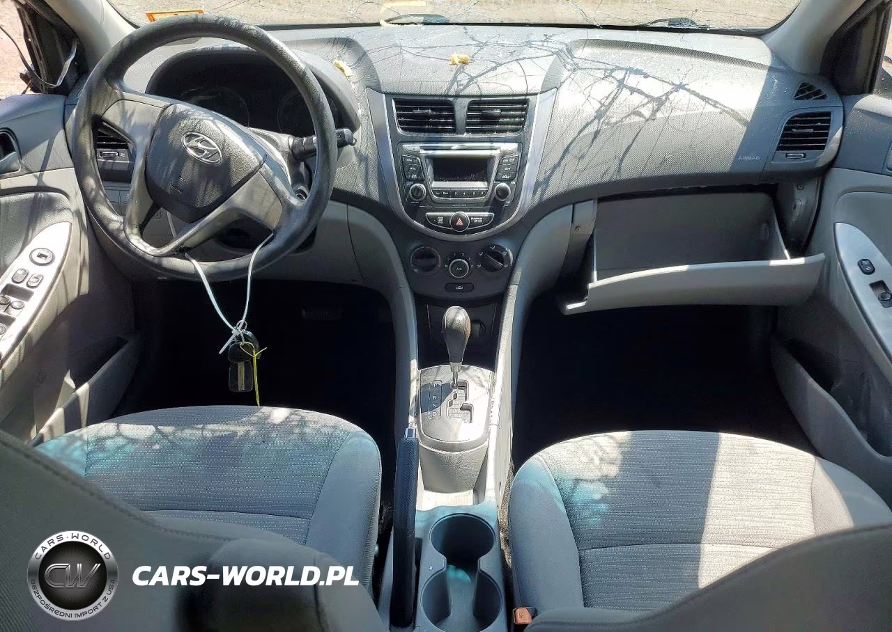 2015 Hyundai Accent Gls VIN:KMHCT4AE4FU871387 - 8