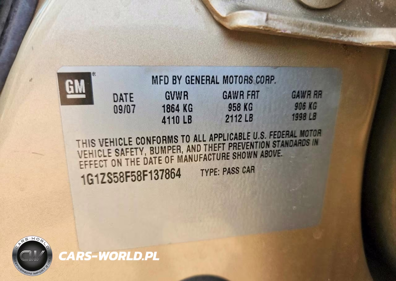 2008 Chevrolet Malibu Ls VIN:1G1ZS58F58F137864 - 12