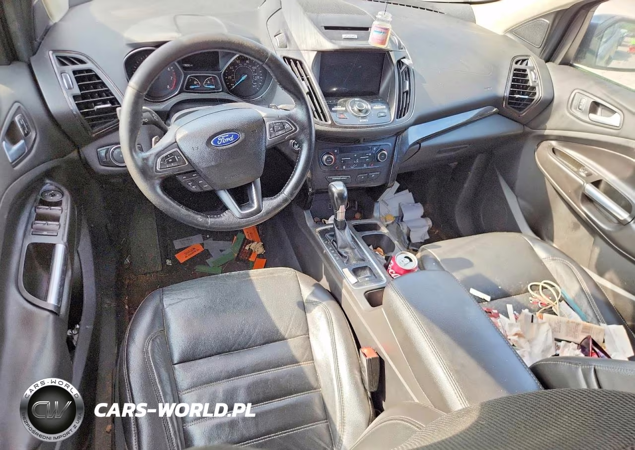 2017 Ford Escape Titanium VIN:1FMCU0J91HUA63400 - 8