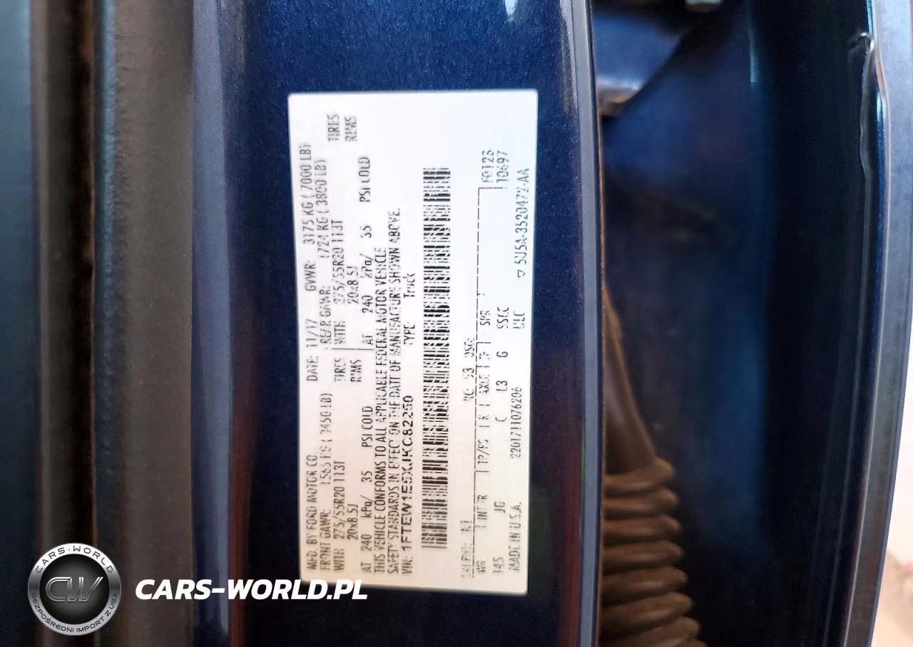2018 Ford F150 Supercrew VIN:1FTEW1E5XJKC82250 - 12