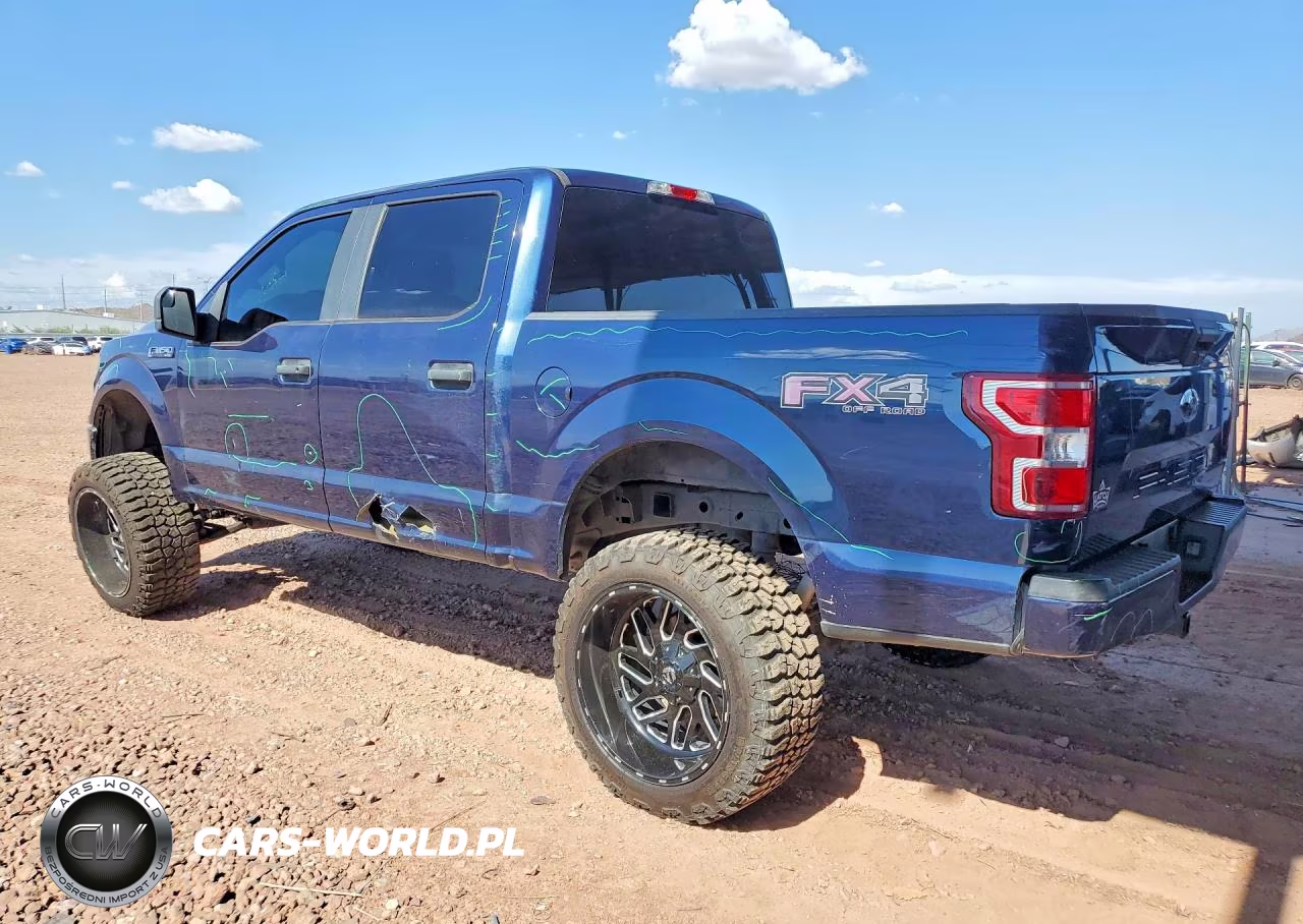 2018 Ford F150 Supercrew VIN:1FTEW1E5XJKC82250 - 2