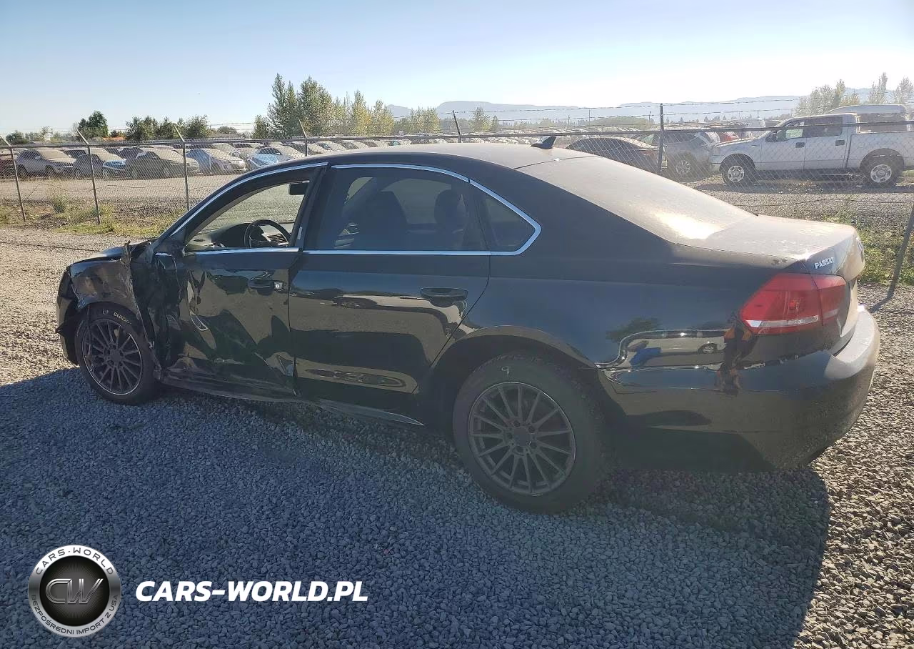 2014 Volkswagen Passat S VIN:1VWAT7A30EC040918 - 2