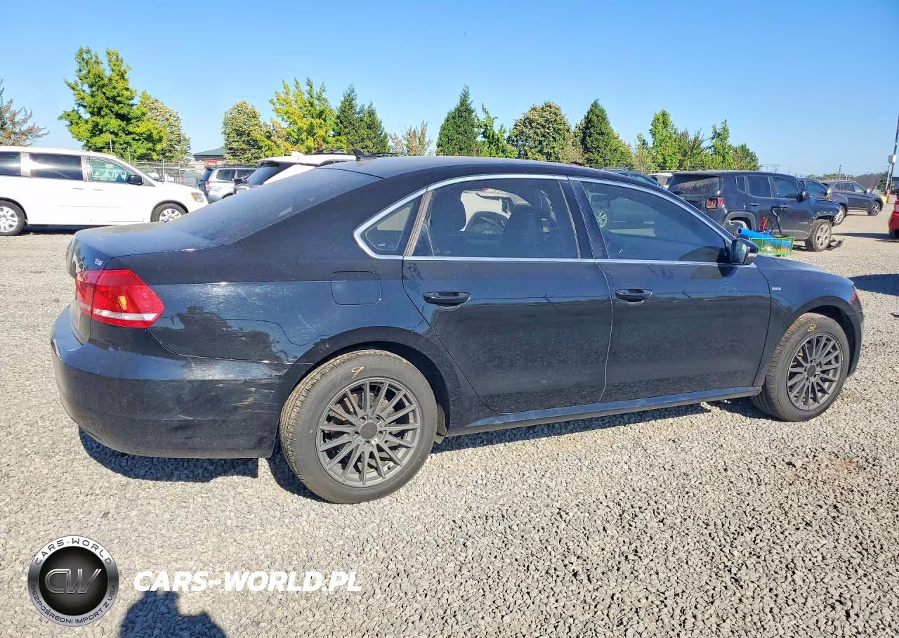 2014 Volkswagen Passat S VIN:1VWAT7A30EC040918 - 3