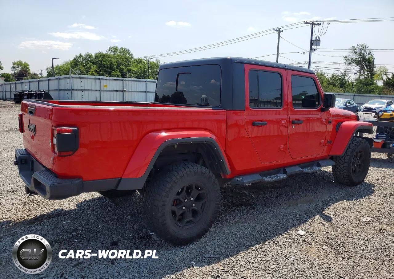 2021 Jeep Gladiator Sport VIN:1C6HJTAG2ML582790 - 3