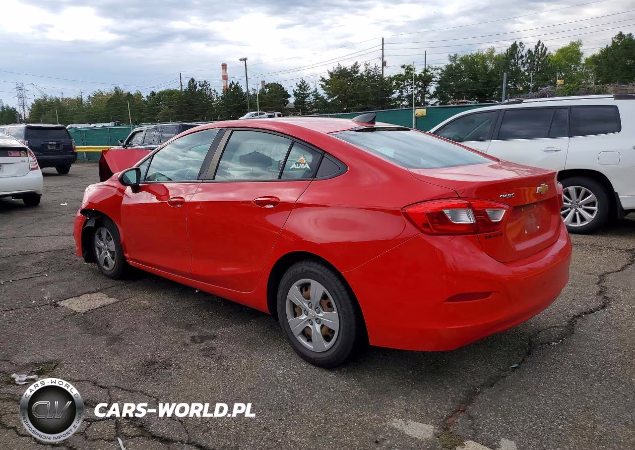 2017 Chevrolet Cruze Ls VIN:1G1BC5SM0H7163434 - 2