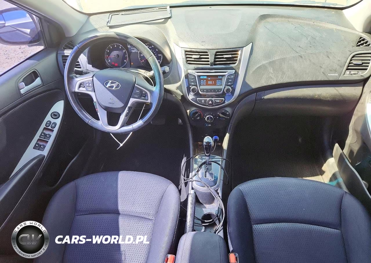 2017 Hyundai Accent Sport VIN:KMHCU5AE3HU351624 - 8