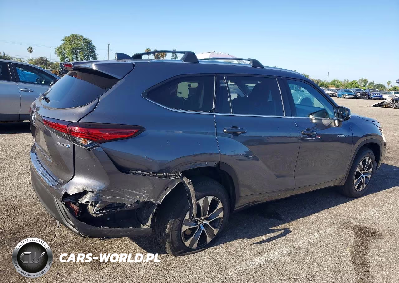 2020 Toyota Highlander Hybrid Xle VIN:5TDHARAH2LS500350 - 3