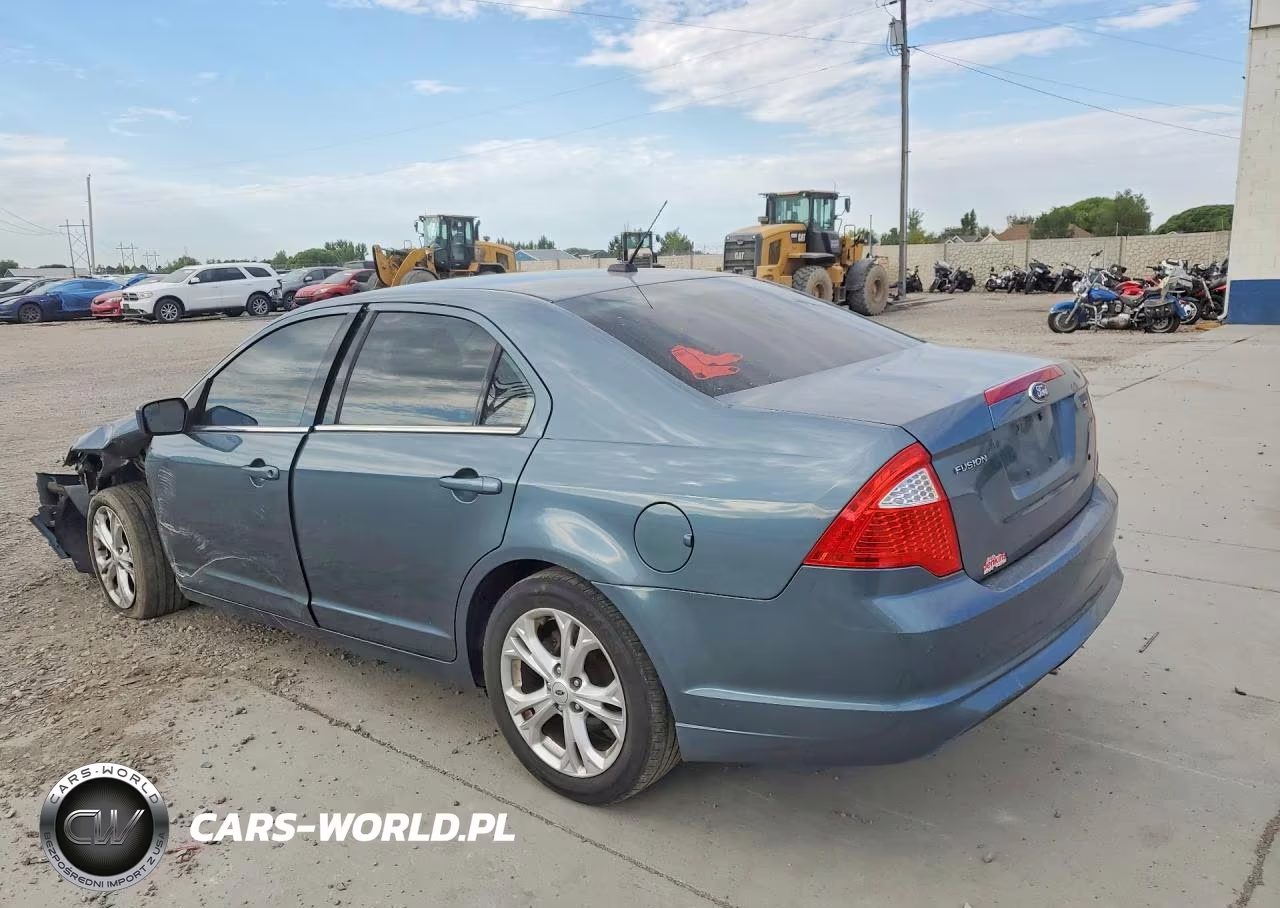 2012 Ford Fusion Se VIN:3FAHP0HA8CR285536 - 2