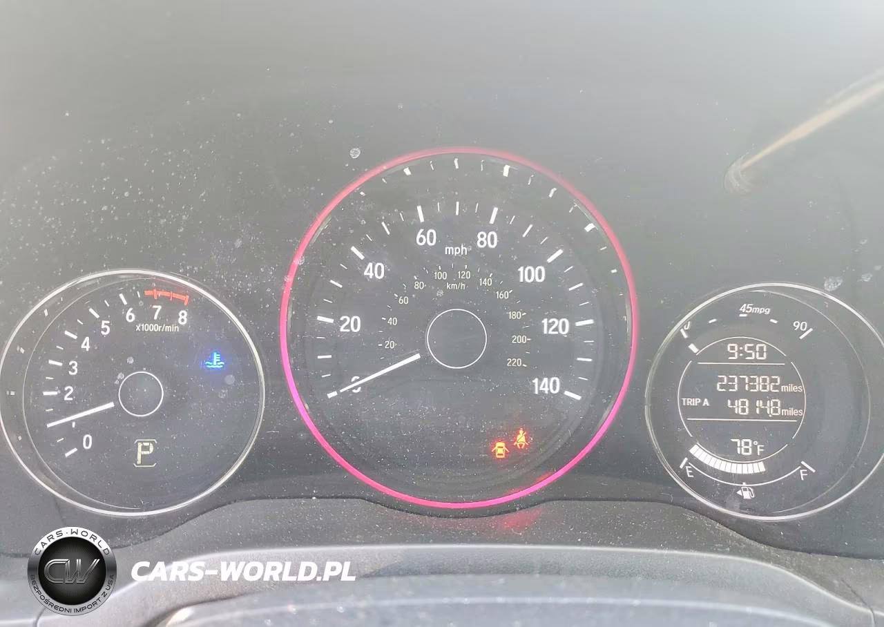 2016 Honda Hr-V Exl VIN:3CZRU6H72GM723284 - 9