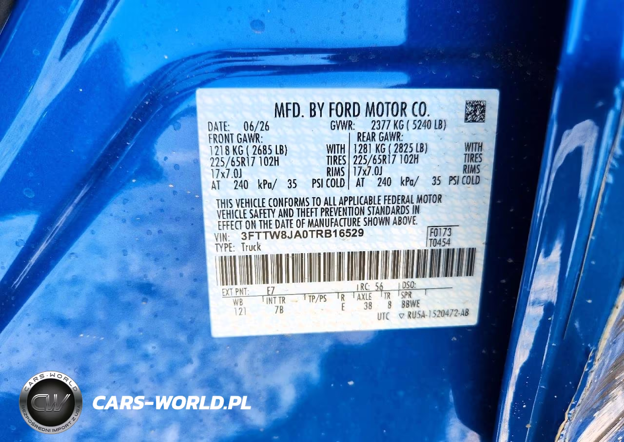 2026 Ford Maverick Xlt VIN:3FTTW8JA0TRB16529 - 12