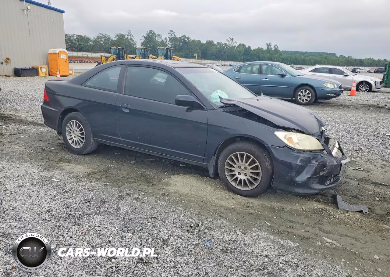2005 Honda Civic Ex VIN:1HGEM22925L013843 - 4