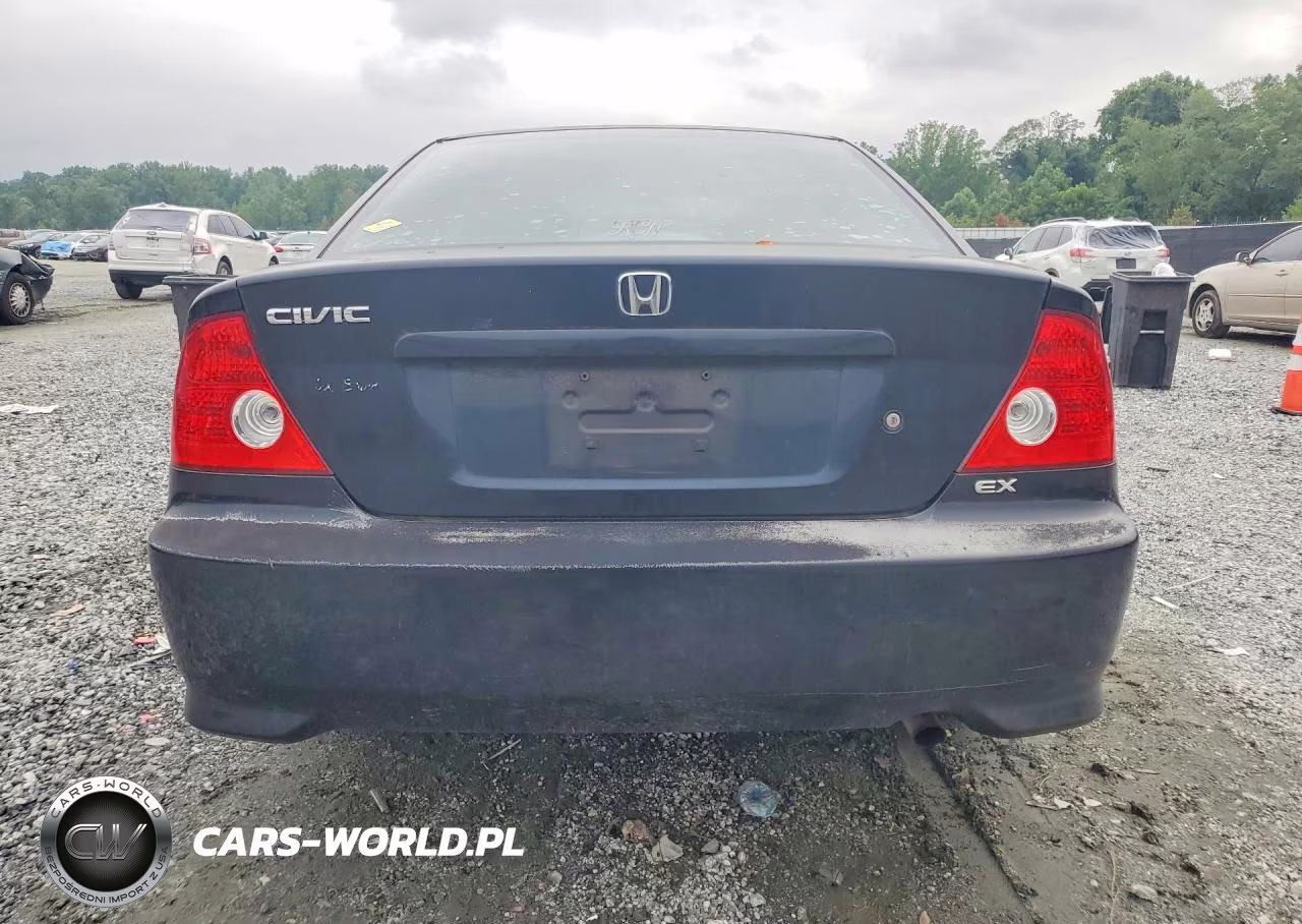 2005 Honda Civic Ex VIN:1HGEM22925L013843 - 6