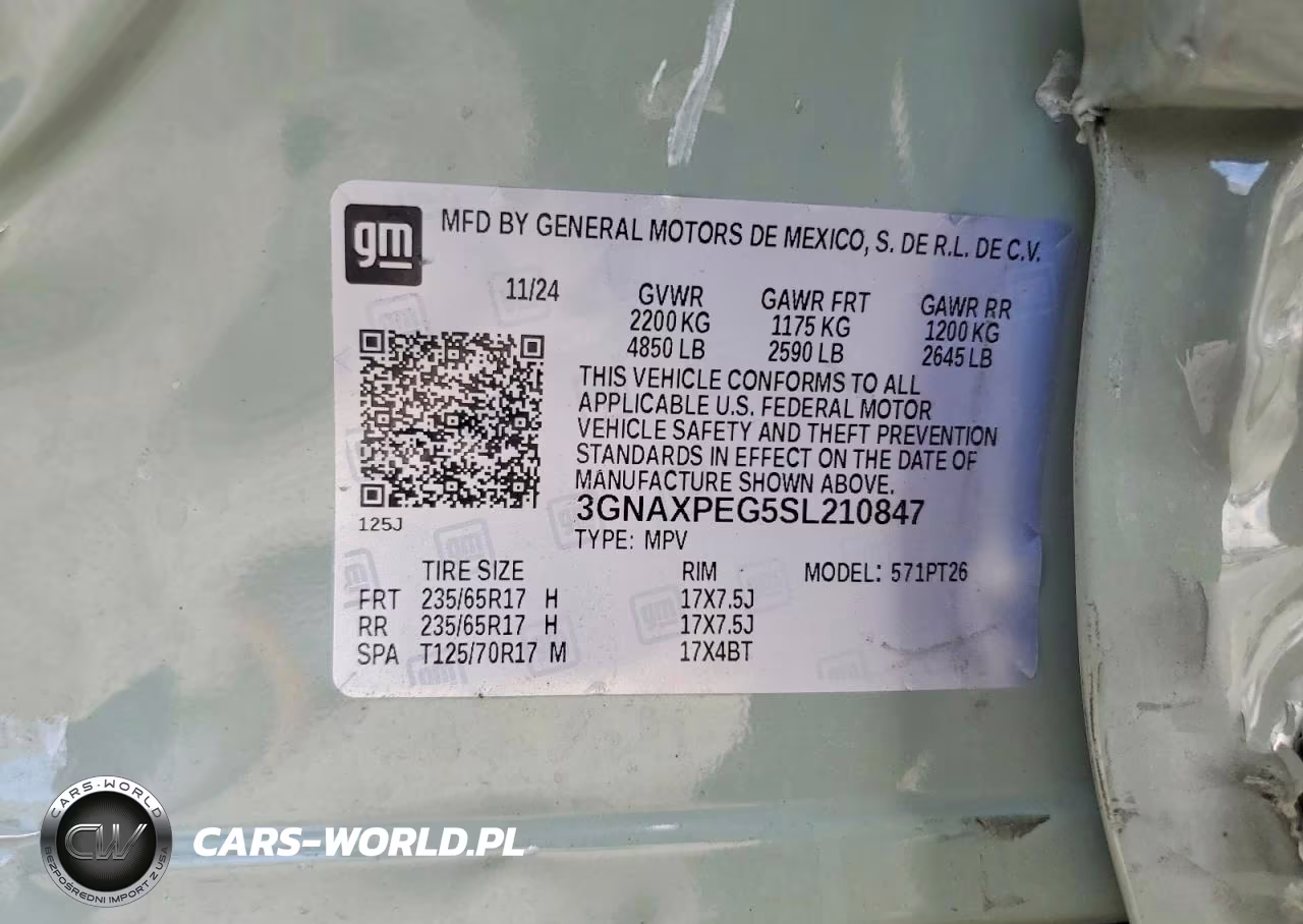 2025 Chevrolet Equinox Lt VIN:3GNAXPEG5SL210847 - 13