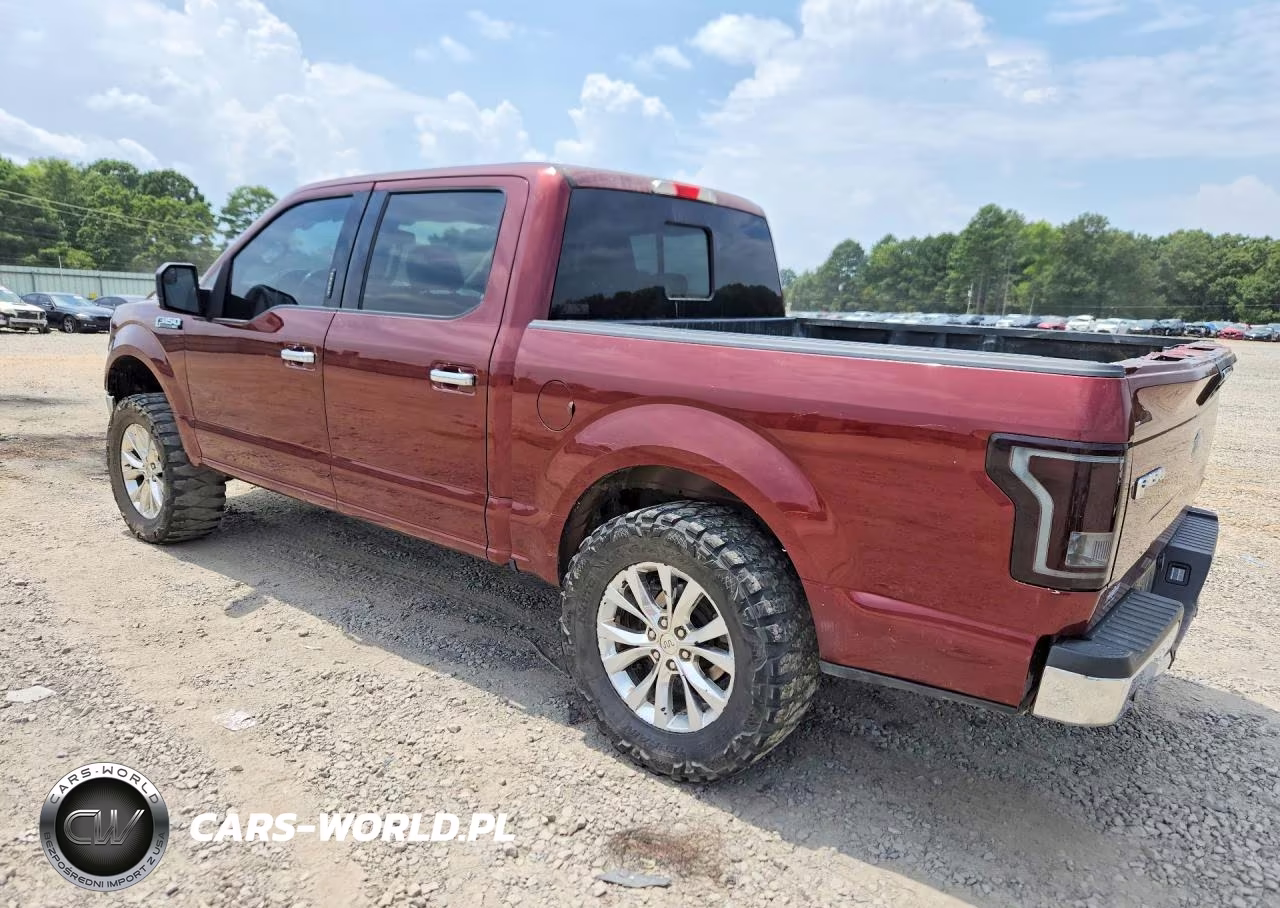 2015 Ford F150 Supercrew VIN:1FTEW1EP9FKE68774 - 2