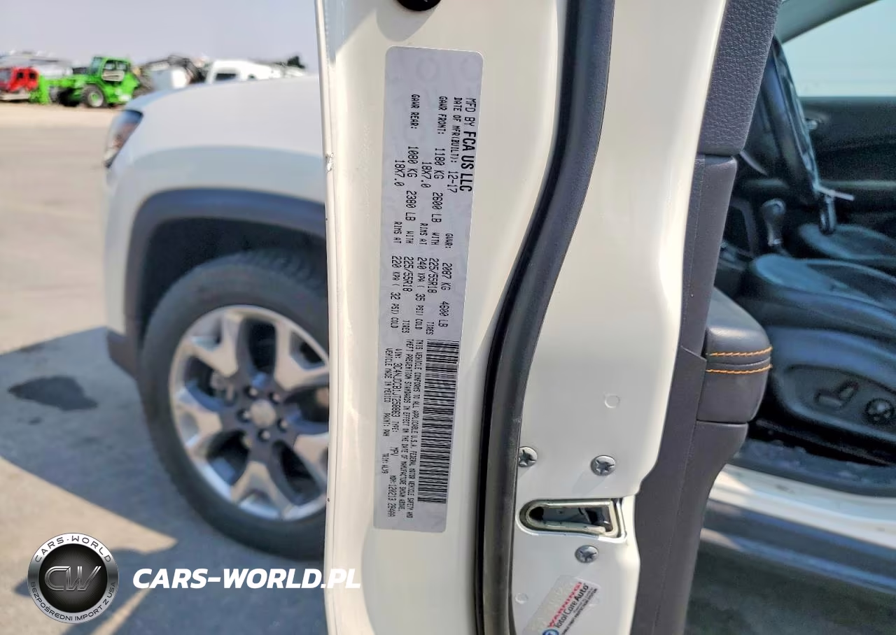 2018 Jeep Compass Limited VIN:3C4NJDCB1JT258863 - 13
