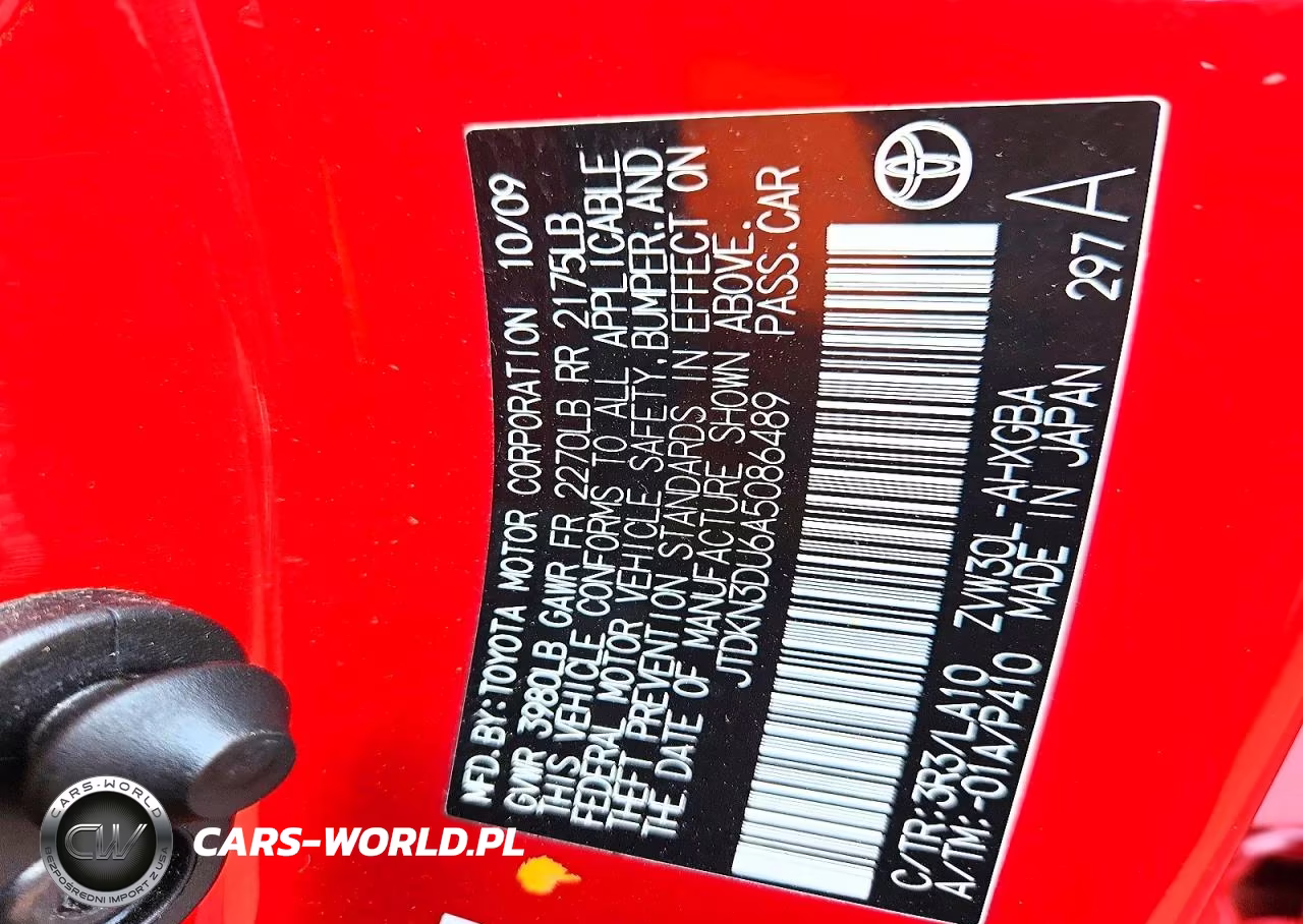 2010 Toyota Prius Iv VIN:JTDKN3DU6A5086489 - 12