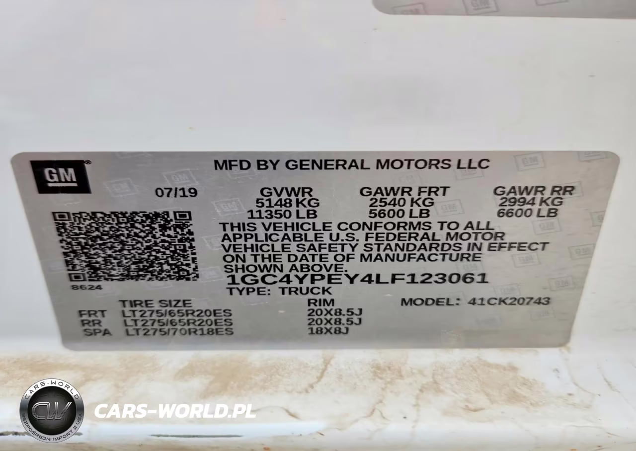 2020 Chevrolet Silverado K2500 Heavy Duty Ltz VIN:1GC4YPEY4LF123061 - 12