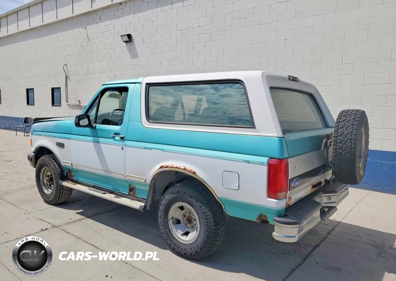 1994 Ford Bronco U100 VIN:1FMEU15H1RLA22062 - 2
