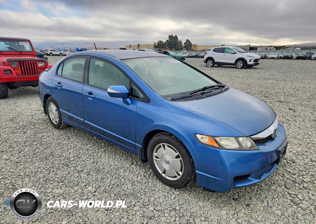 2009 Honda Civic Hybrid VIN:JHMFA36299S017459 - 4