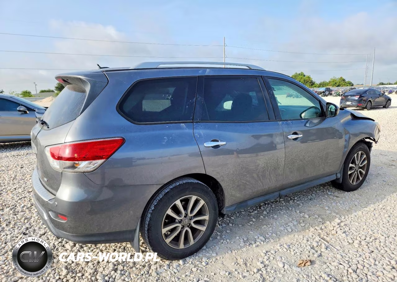 2015 Nissan Pathfinder Sv VIN:5N1AR2MN8FC660351 - 3
