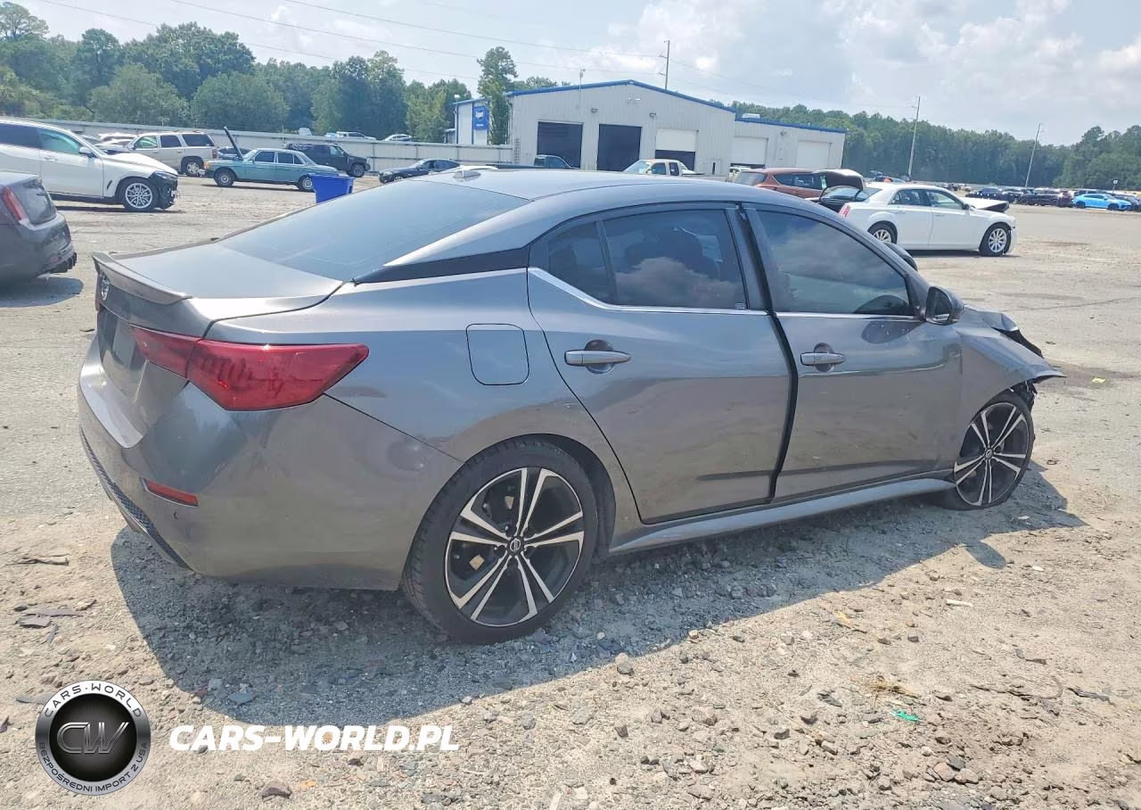 2021 Nissan Sentra Sr VIN:3N1AB8DV5MY233681 - 3