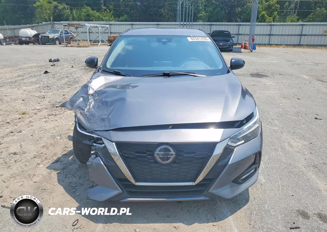 2021 Nissan Sentra Sr VIN:3N1AB8DV5MY233681 - 5