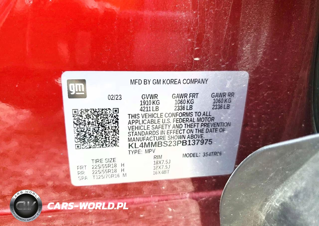 2023 Buick Encore Gx Preferred VIN:KL4MMBS23PB137975 - 14
