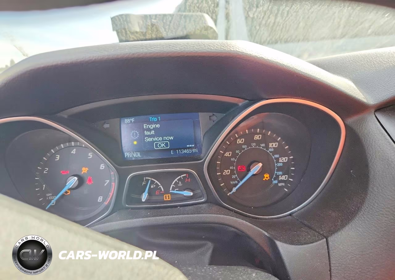 2014 Ford Focus Se VIN:1FADP3F24EL301664 - 9