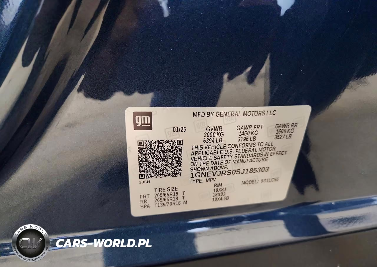2025 Chevrolet Traverse Z71 VIN:1GNEVJRS0SJ185303 - 14