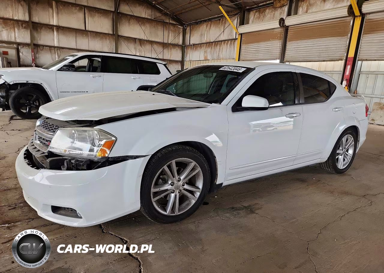 2012 Dodge Avenger Sxt VIN:1C3CDZEG2CN285131 - 1