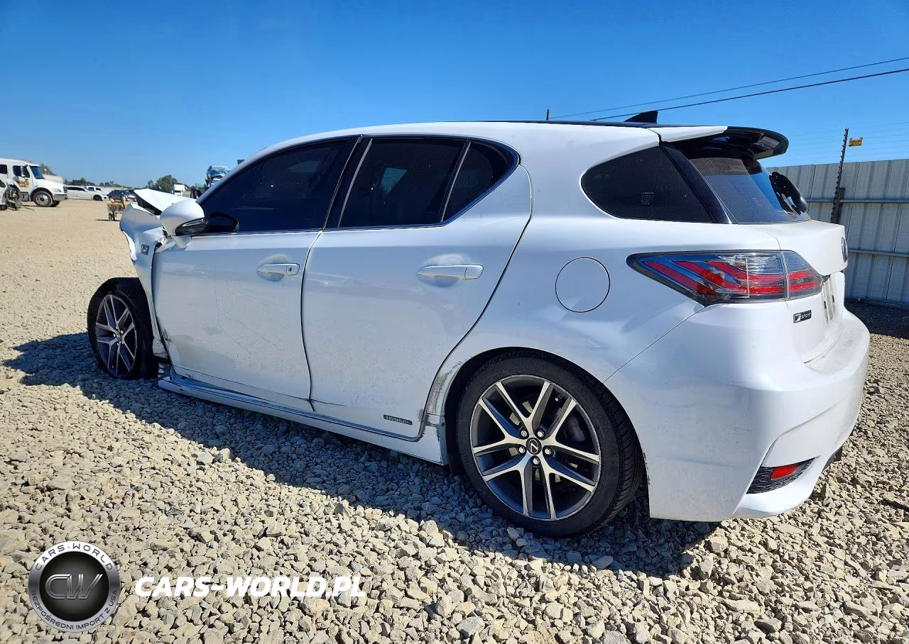 2015 Lexus Ct 200 VIN:JTHKD5BH3F2237719 - 2