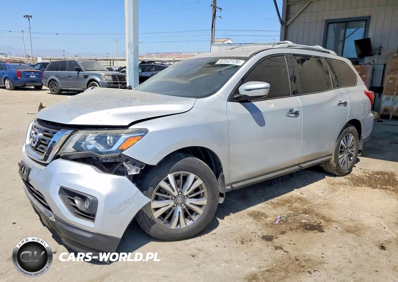 2020 Nissan Pathfinder Sv VIN:5N1DR2BN4LC593856 - 1