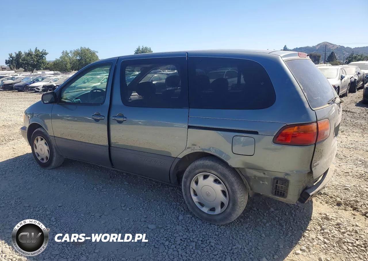 1998 Toyota Sienna Le VIN:4T3ZF13C7WU084209 - 2