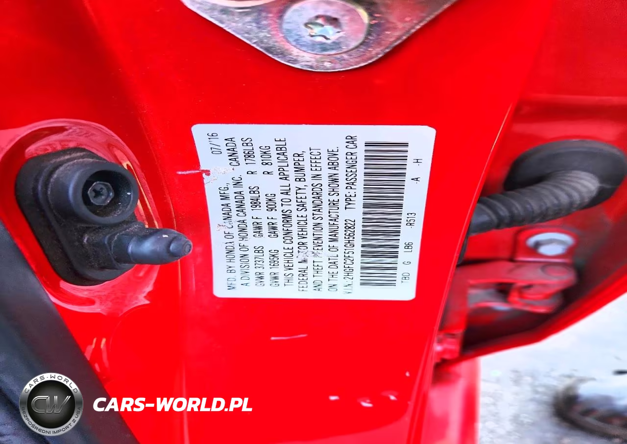 2016 Honda Civic Lx VIN:2HGFC2F51GH562822 - 13
