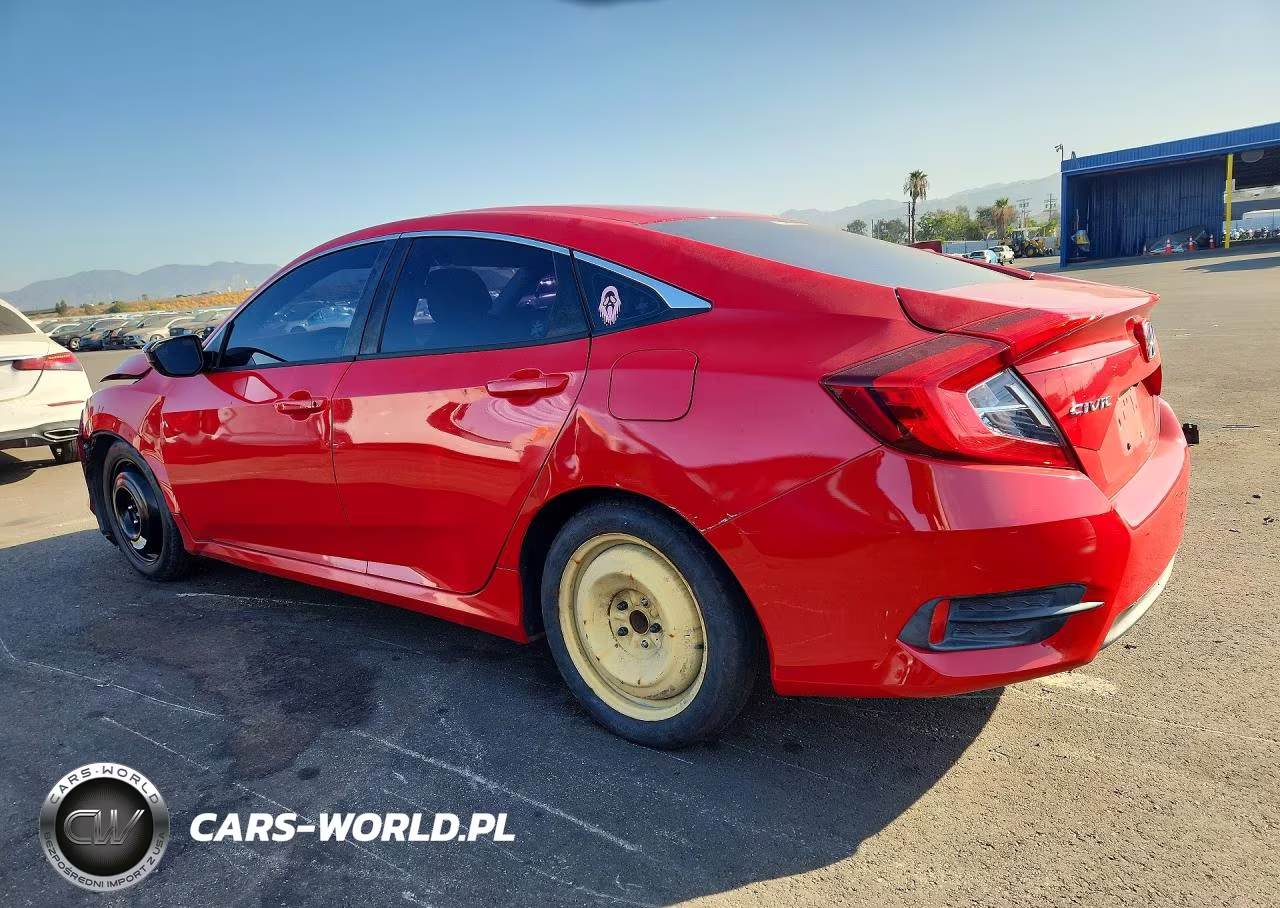 2016 Honda Civic Lx VIN:2HGFC2F51GH562822 - 2