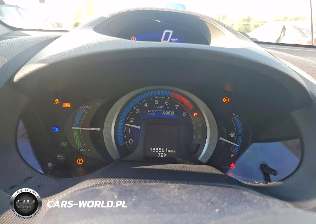 2010 Honda Insight Ex VIN:JHMZE2H75AS026961 - 9