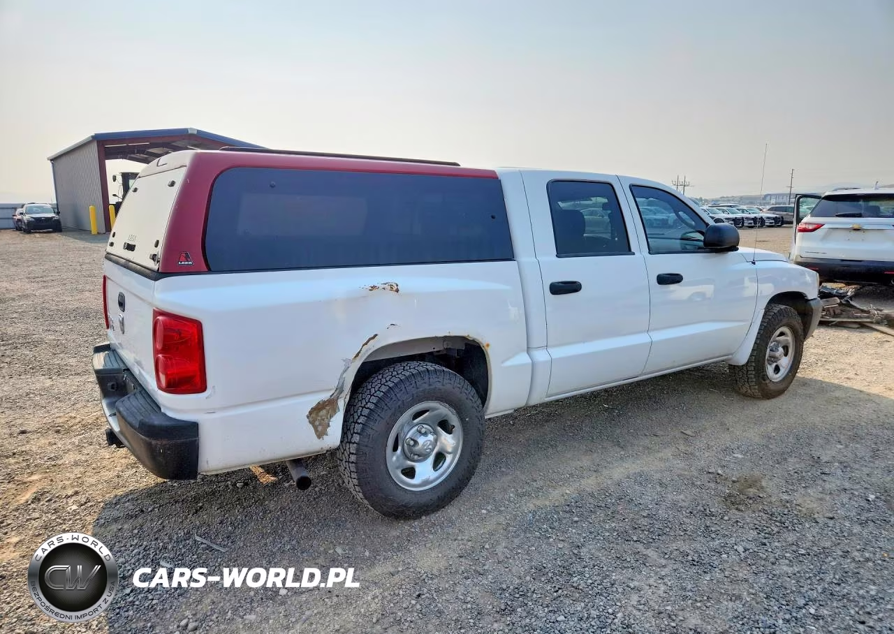 2007 Dodge Dakota Quad VIN:1D3HW28K87S205994 - 3