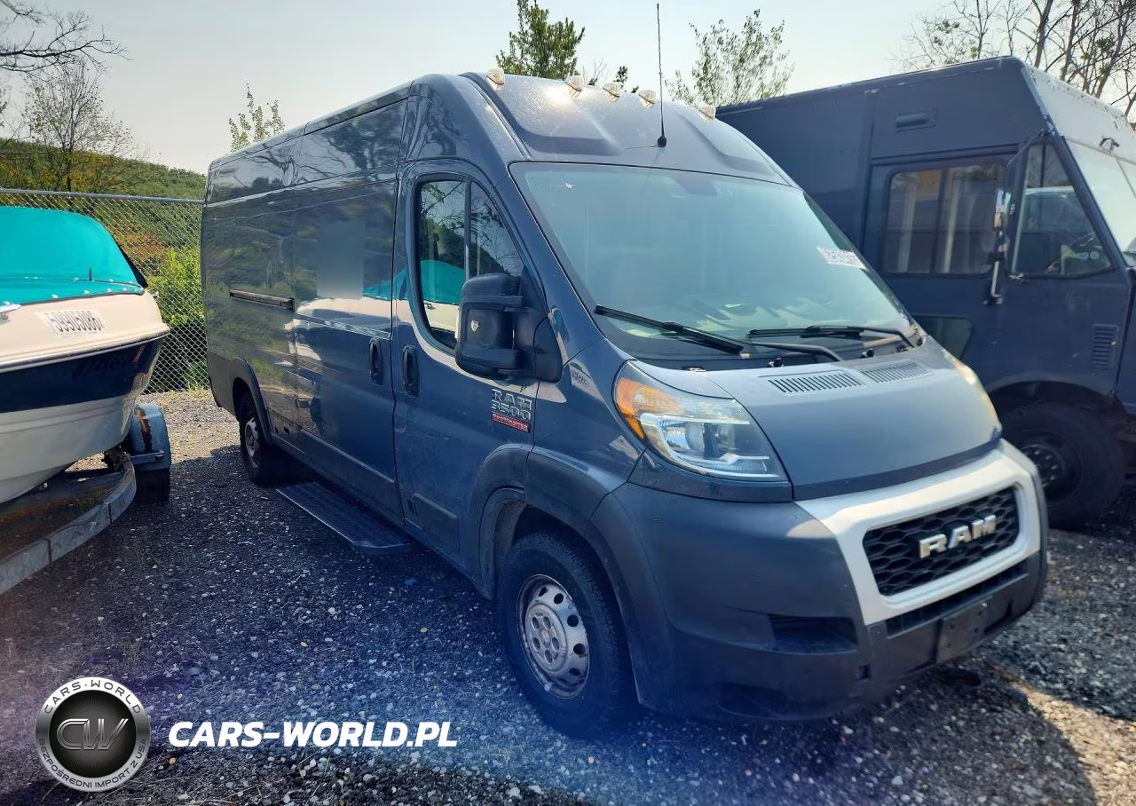 2020 Ram Promaster 3500 Delivery Van VIN:3C6URVJG3LE129319 - 4