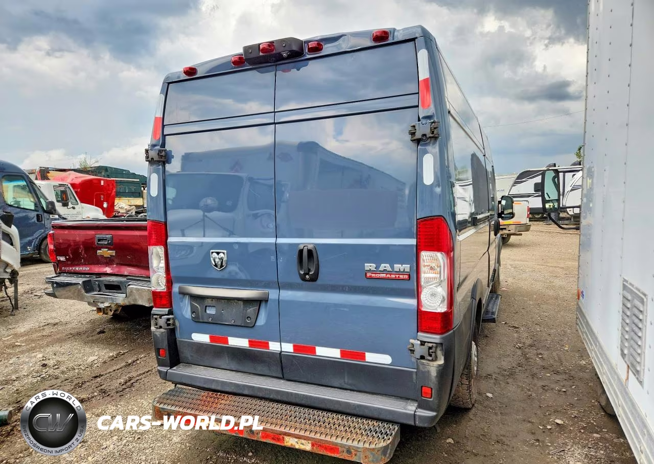 2021 Ram Promaster 3500 Delivery Van VIN:3C6FRVJG8ME501148 - 3