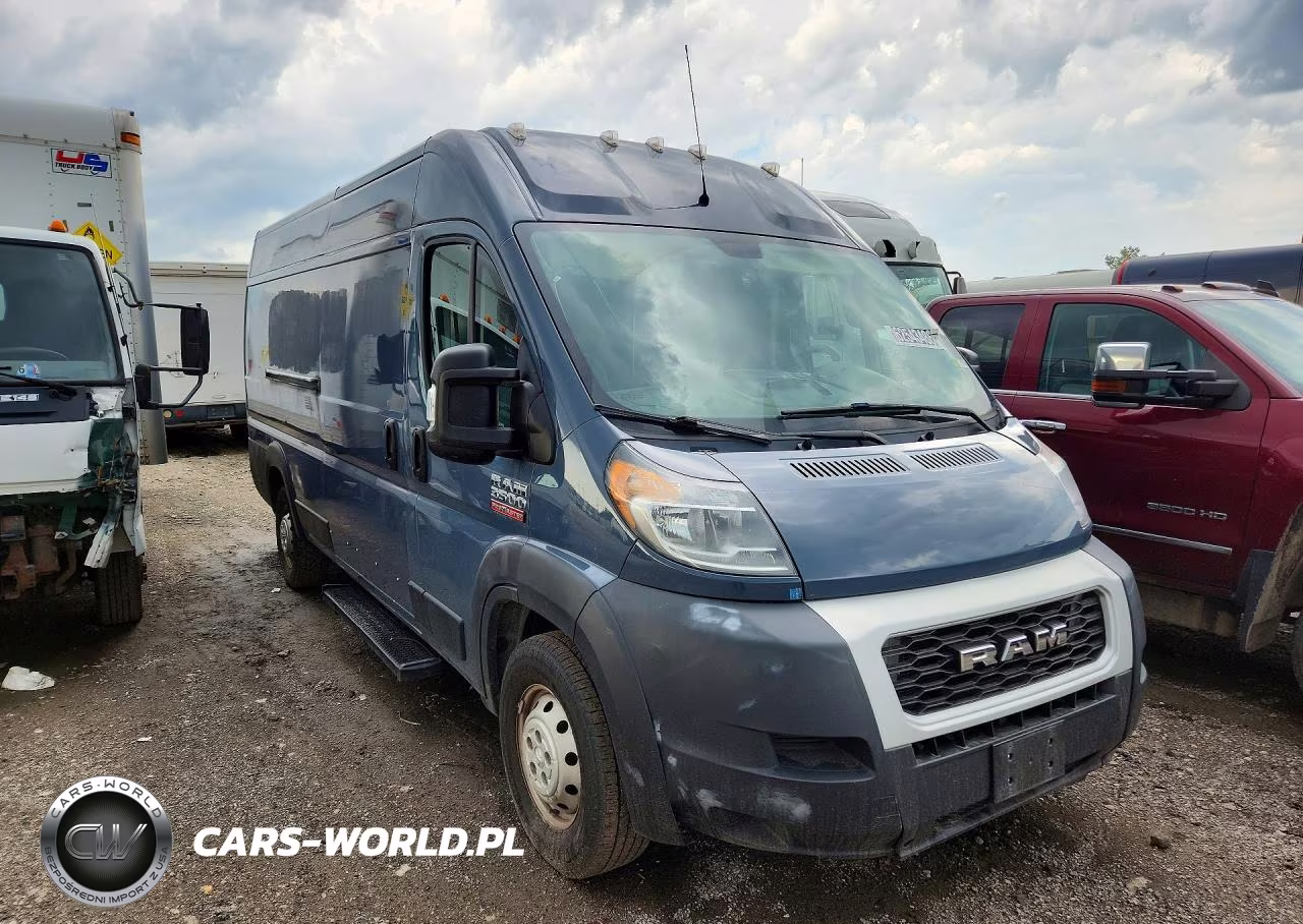2021 Ram Promaster 3500 Delivery Van VIN:3C6FRVJG8ME501148 - 4