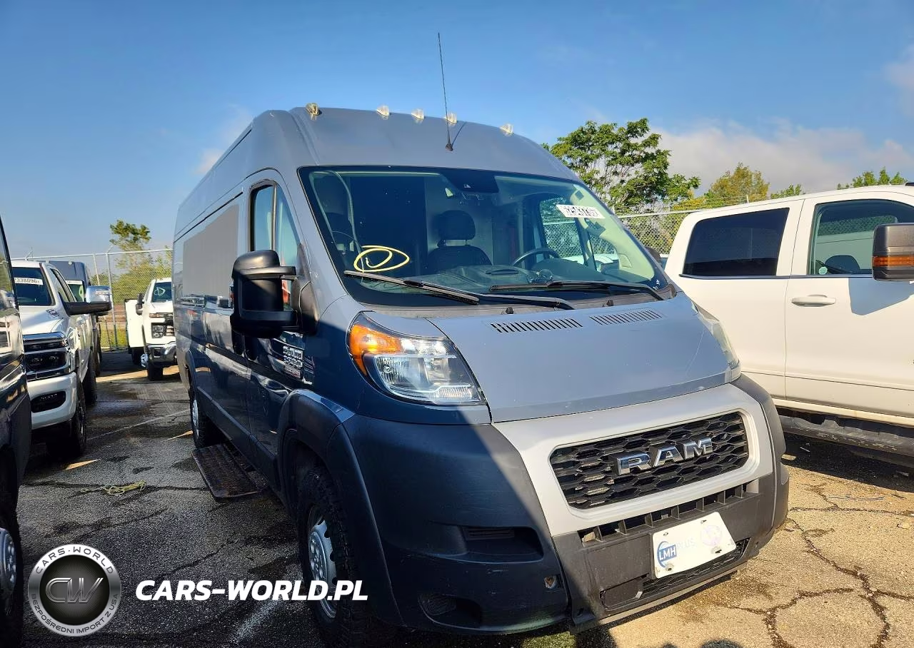 2021 Ram Promaster 3500 Delivery Van VIN:3C6MRVJG9ME535249 - 4