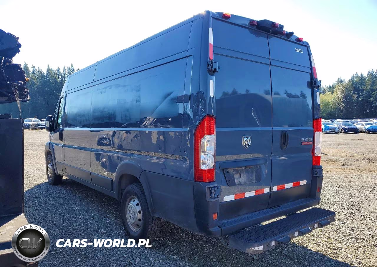 2021 Ram Promaster 3500 Delivery Van VIN:3C6MRVJG0ME535396 - 2