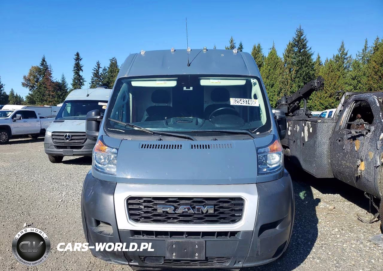 2021 Ram Promaster 3500 Delivery Van VIN:3C6MRVJG0ME535396 - 5