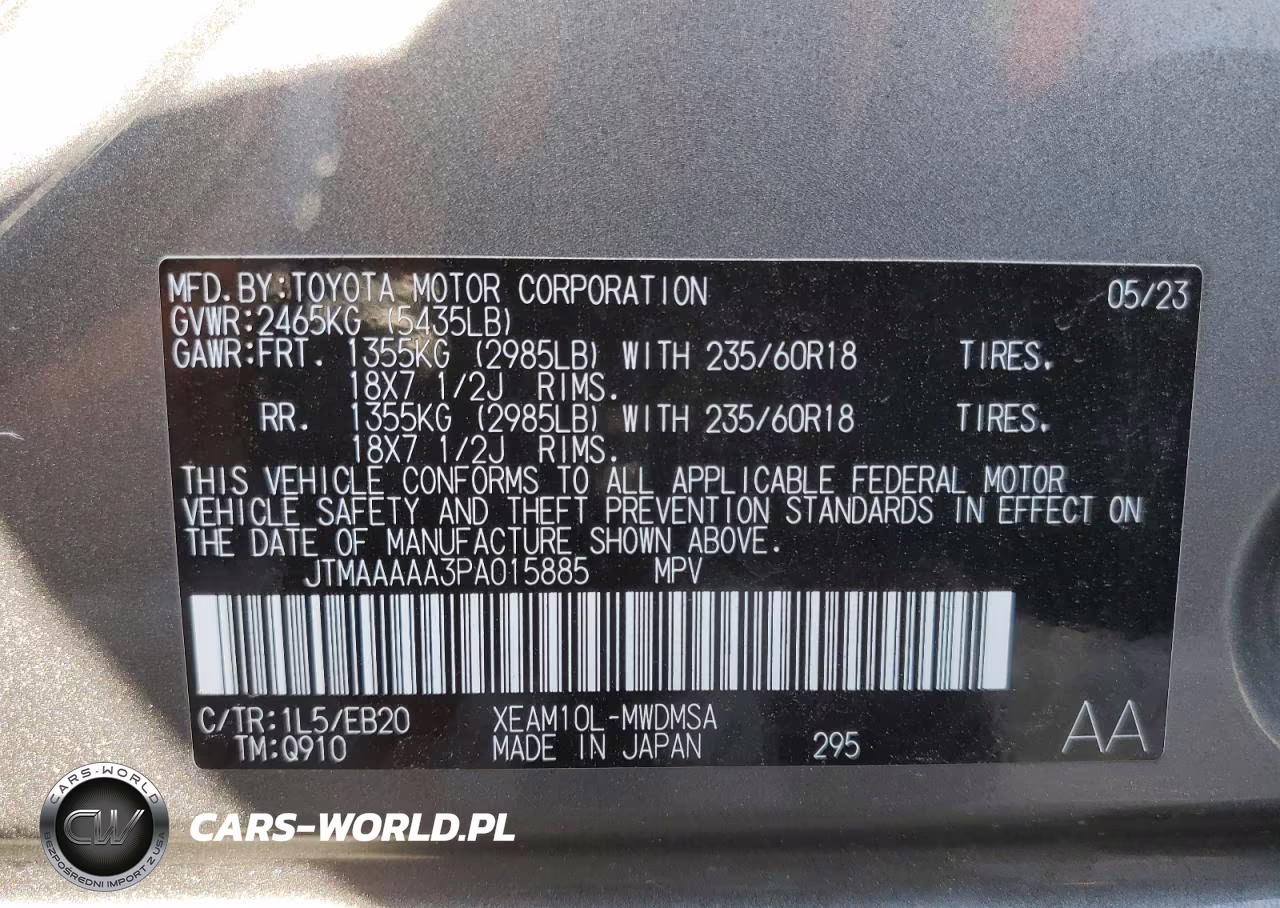 2023 Toyota Bz4X Xle VIN:JTMAAAAA3PA015885 - 12