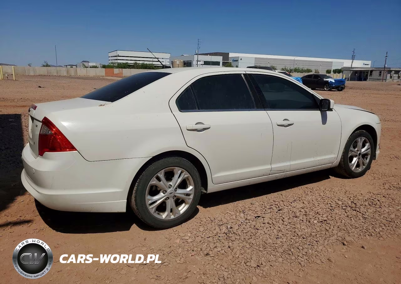 2012 Ford Fusion Se VIN:3FAHP0HA9CR441647 - 3