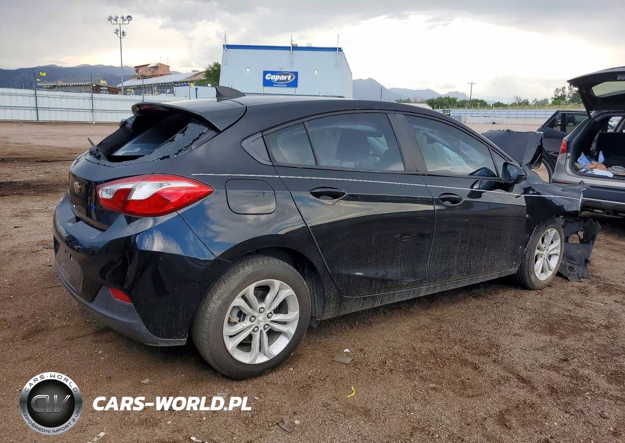 2019 Chevrolet Cruze Ls VIN:3G1BC6SM2KS604639 - 3