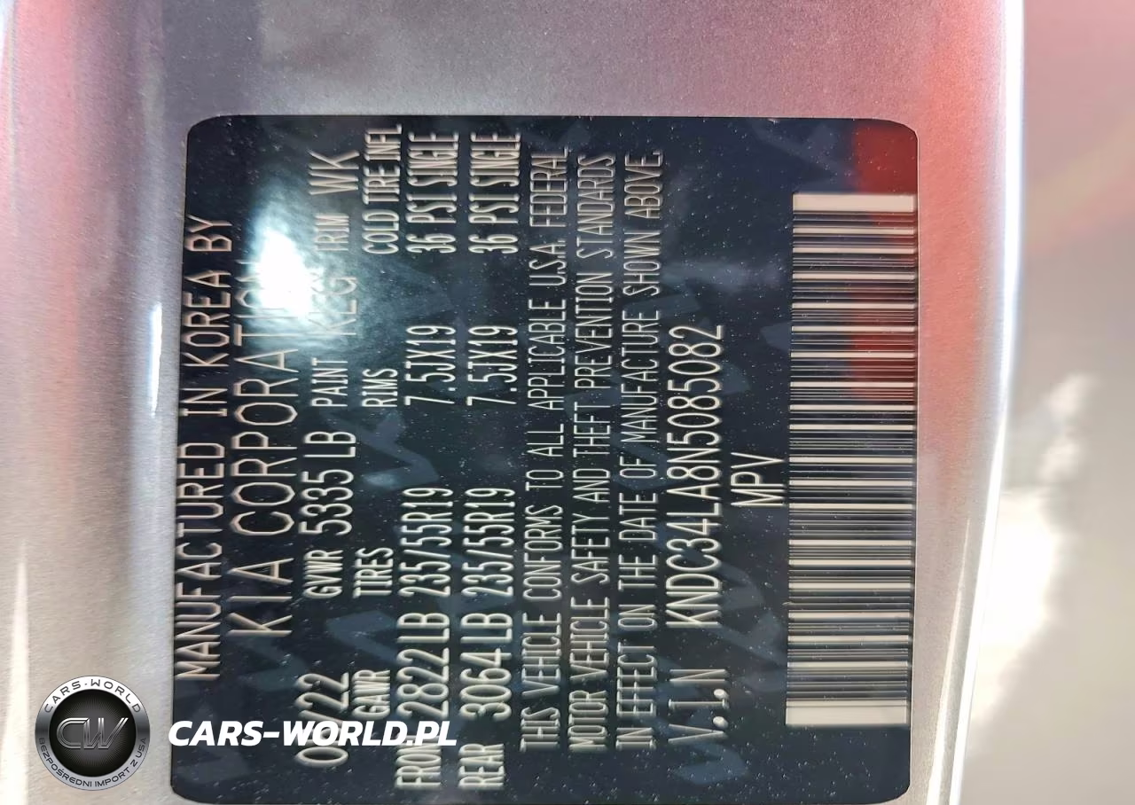 2022 Kia Ev6 Wind VIN:KNDC34LA8N5085082 - 13