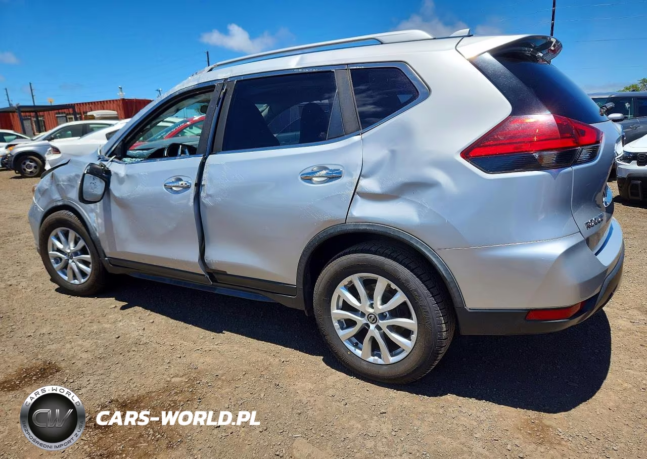 2017 Nissan Rogue Sv VIN:JN8AT2MT3HW144456 - 2
